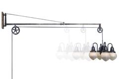 Original Swing Arm Dental Pulley Lamp