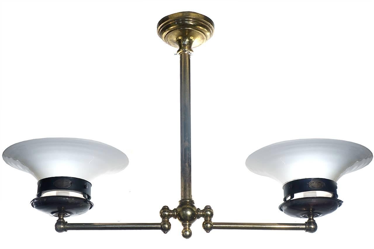 Industrial Large Electrified Double Articulated Gas Lamp