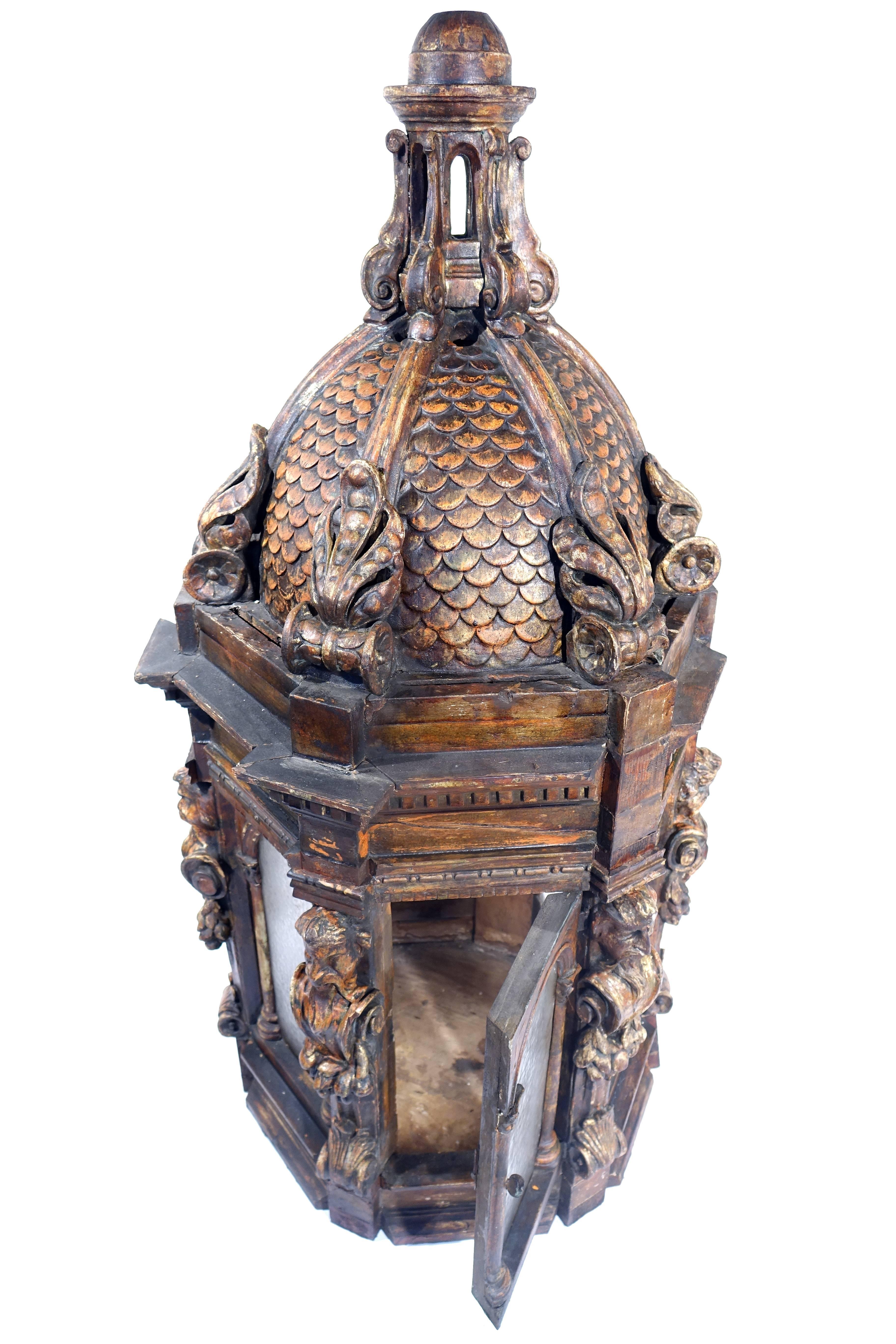 Magnificent 18th Century Architecturally Inspired Venetian Lantern 2