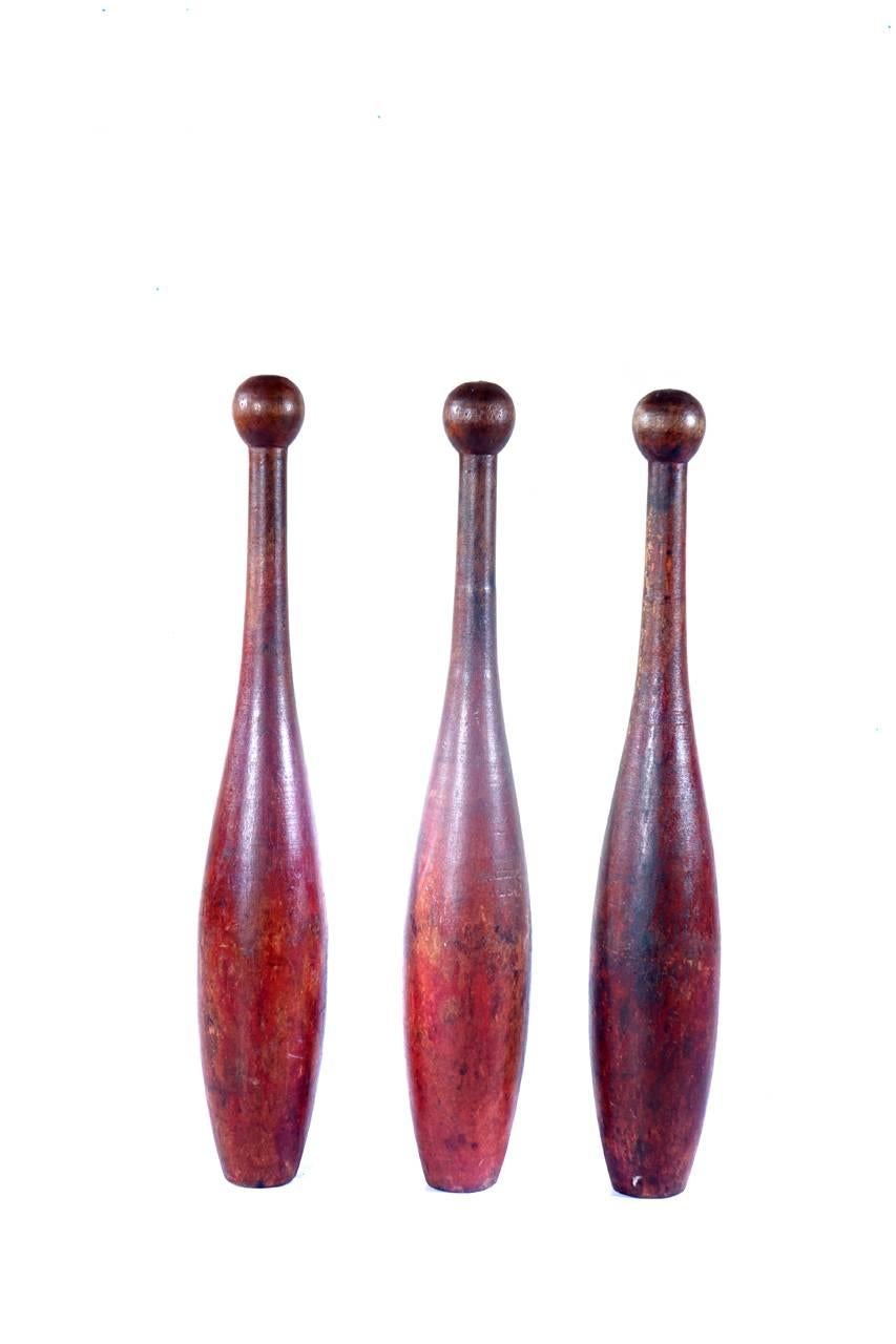 American Large Decorative Indian Club Collection