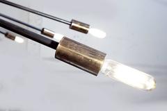 Large Mid-Century Style Atomic Age Chandelier