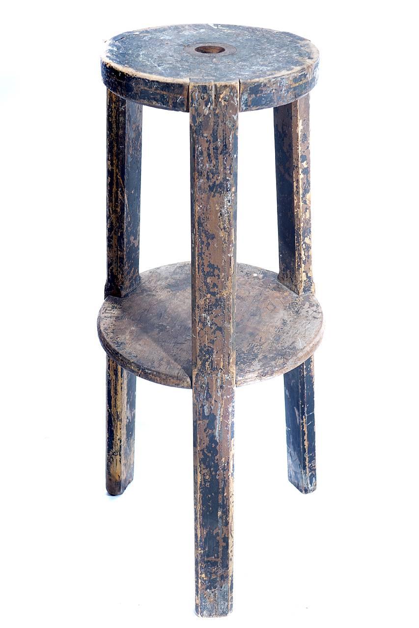 Primitive Early Sculpture Work Stand