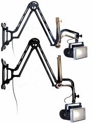 Early and Rare Articulating X-Ray Arm Dental Lamp