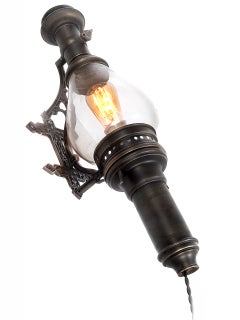 Rare 1800s Adams and Westlake Ocean Liner Side Lamp