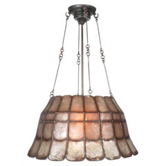 Early Leaded Sea Shell Chandelier