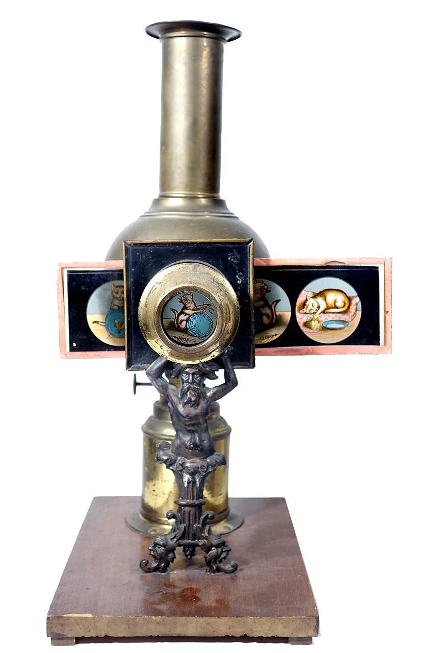 antique magic lantern