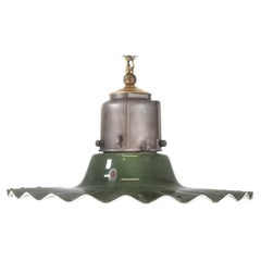 1920s Radial Wave Street Lamp