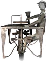 Folk Art Whirligig - Early Advertising Sign Character