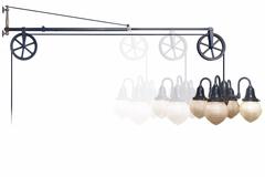 Original Swing Arm Dental Pulley Lamp