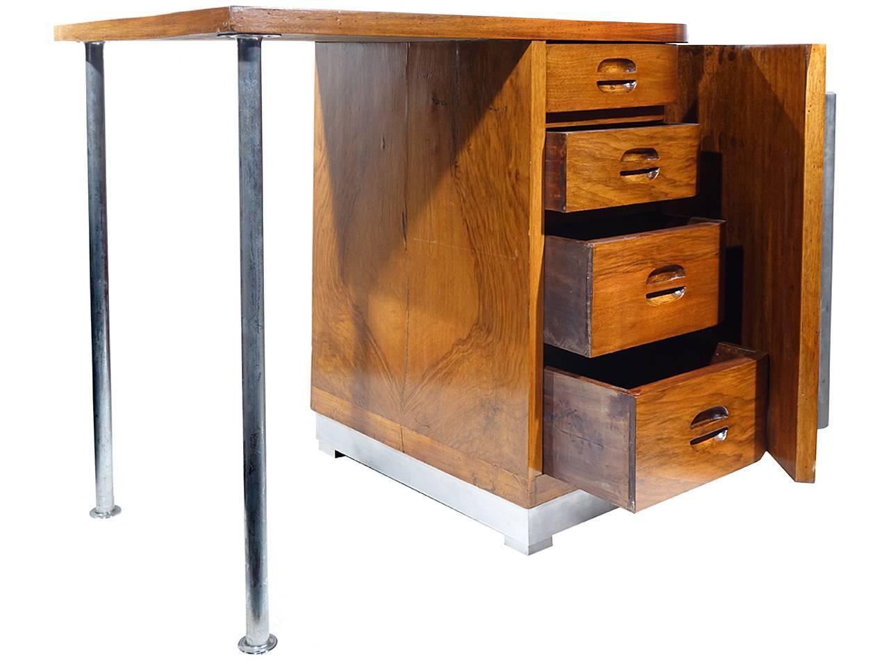 German Small Elegant Bauhaus Style Desk
