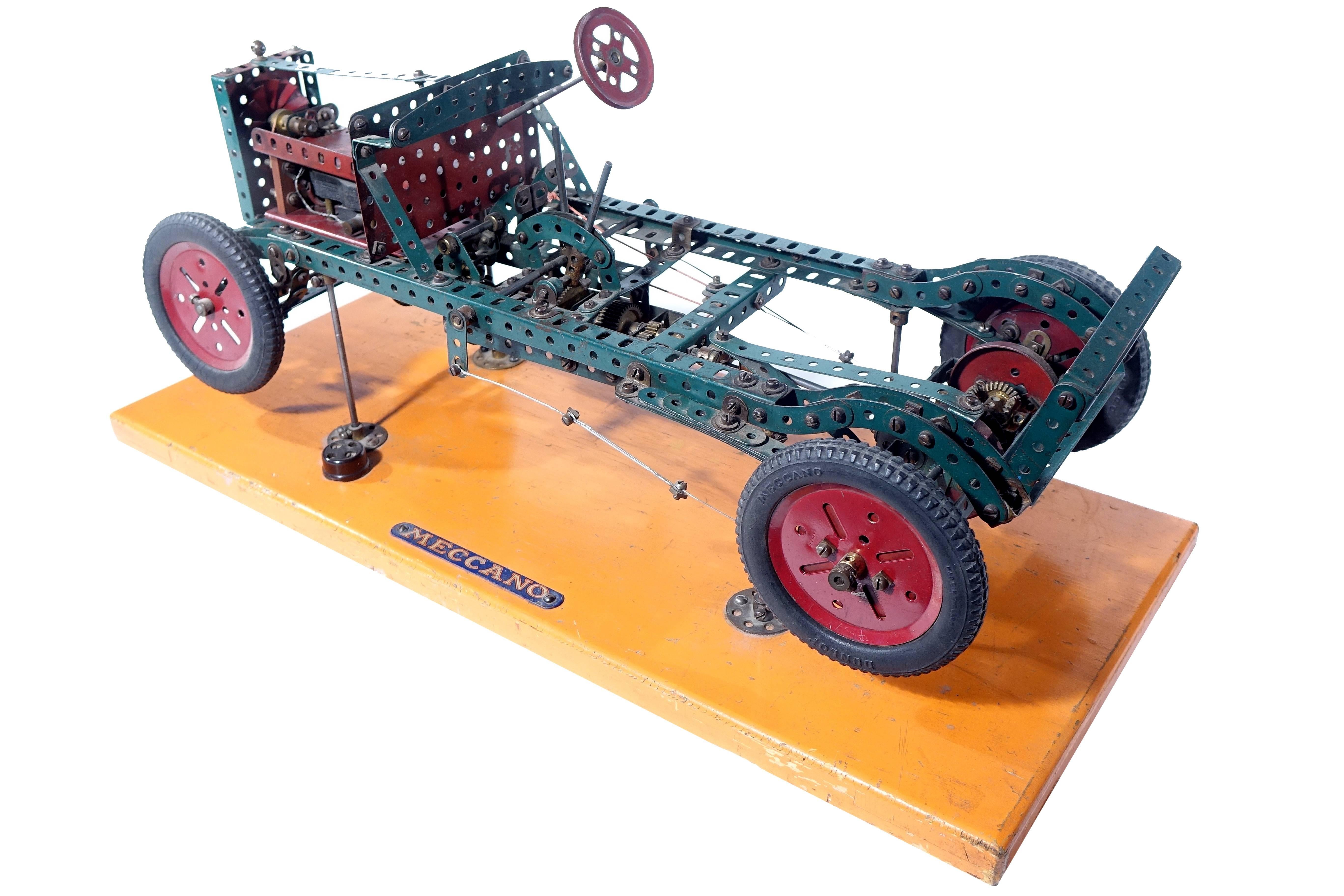 Factory Built Meccano Store Display In Excellent Condition In Peekskill, NY