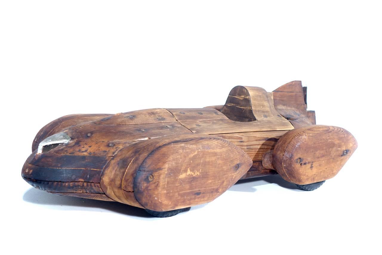 Streamlined Wood Race Car 1