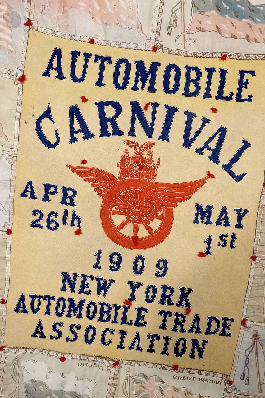 American 1909 International Automobile Show Quilt