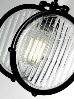 1915 Automobil Doppellinse Scheinwerfer Anhänger