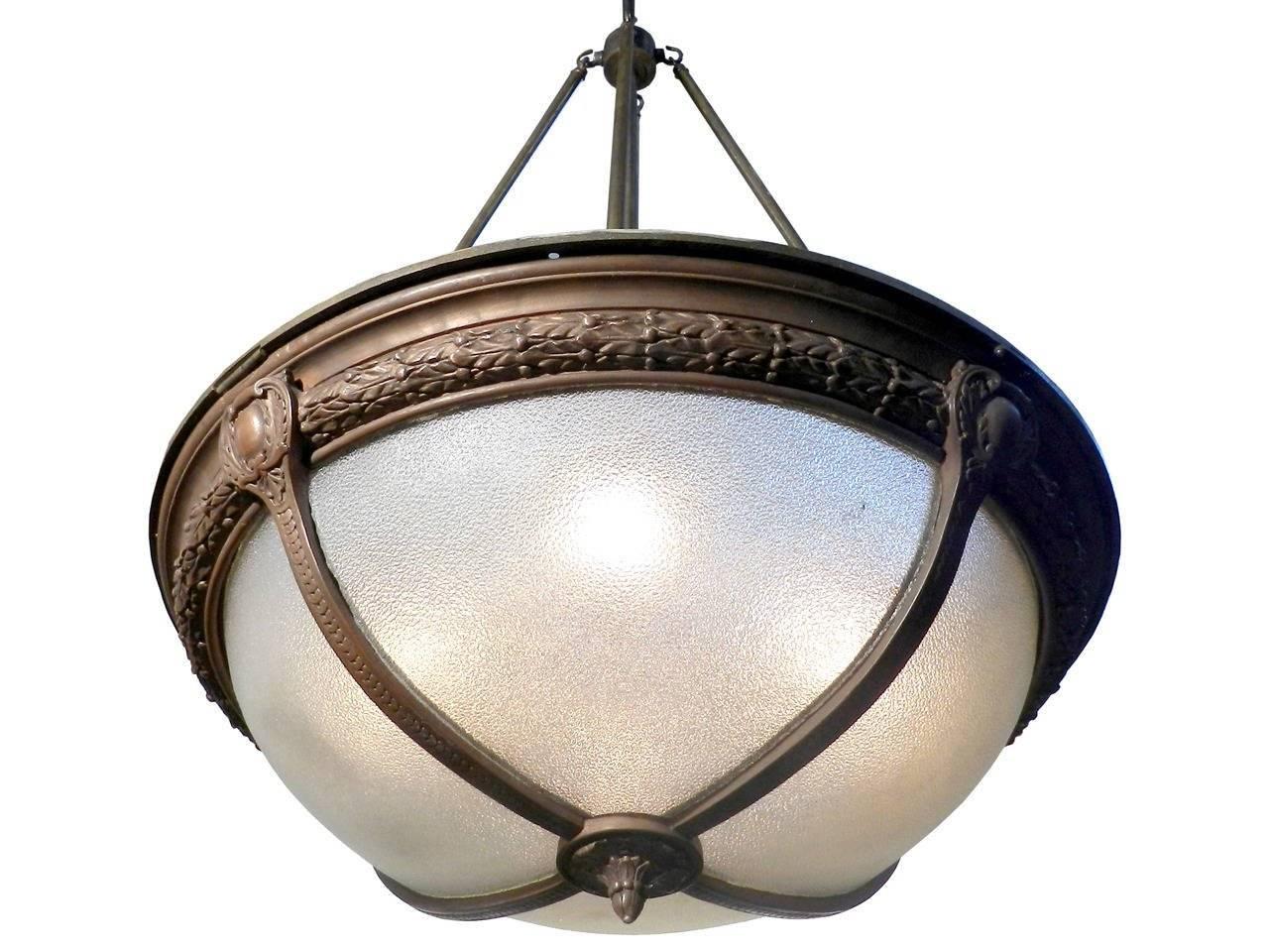 Collection of Theater Lobby Dome Lights In Excellent Condition In Peekskill, NY