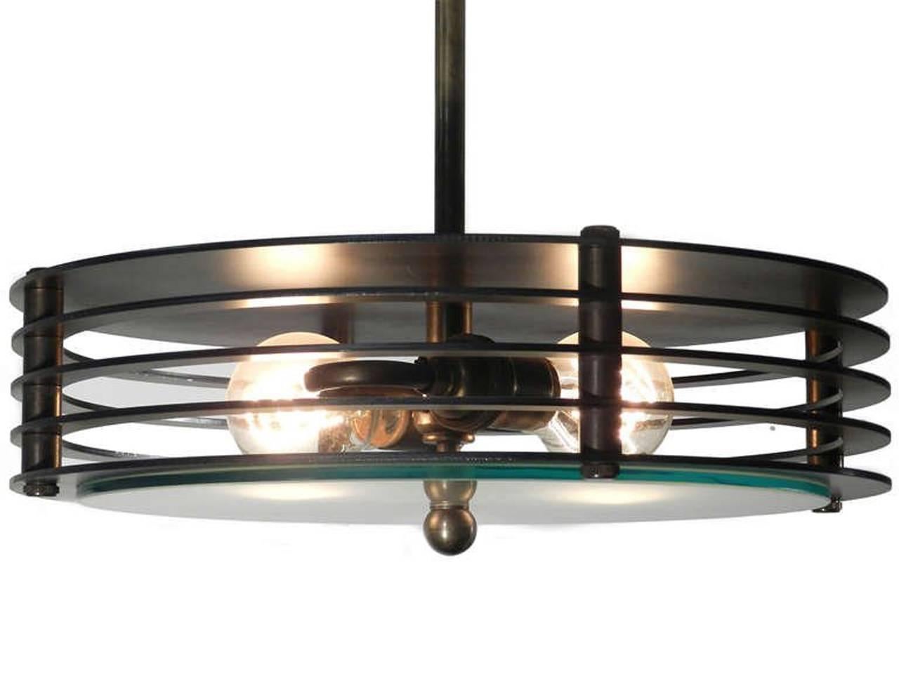 American Round Industrial Vented Flush Mount For Sale