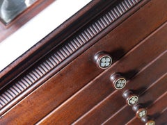 Elegant Turned Leg Dental Cabinet, 1915