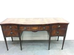 American Federal Style Mahogany Sideboard