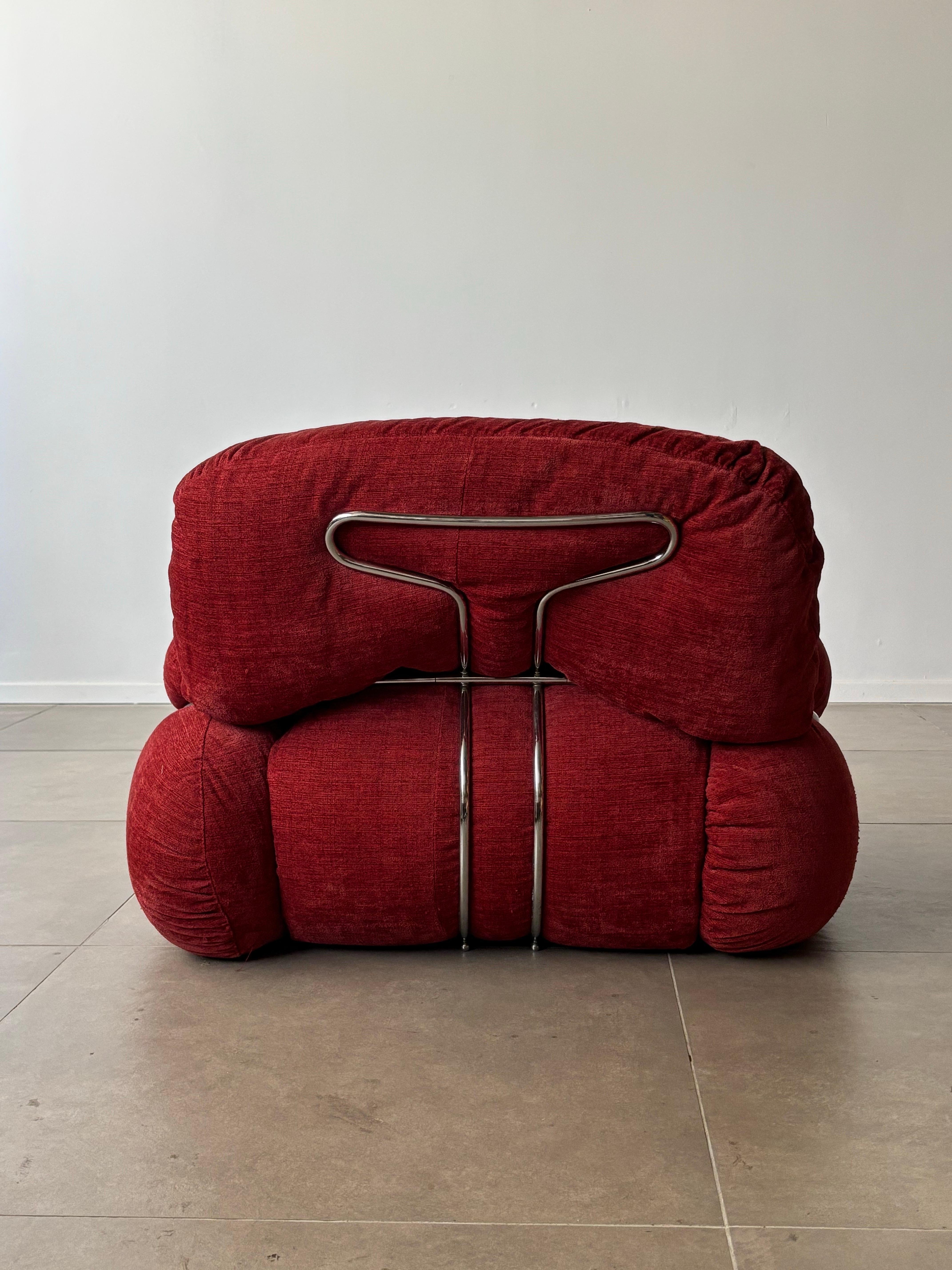 Ein seltenes Paar italienischer Couchtische aus Marmor in Creme und Braun, 1970er Jahre im Angebot 31
