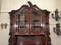 Antique French Walnut Buffet, circa 1860-1880