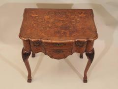 Antique 18th Century Dutch Marquetry Lowboy, circa 1780-1800