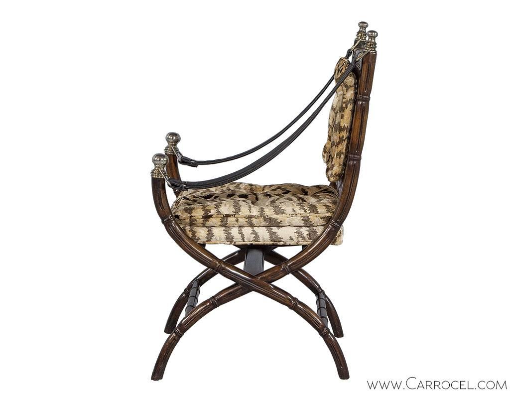 bamboo accent chair