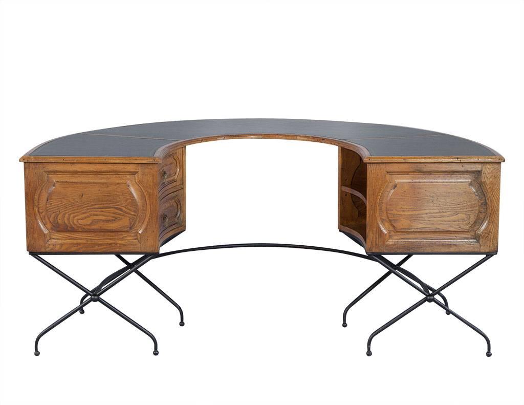 horse shoe desk