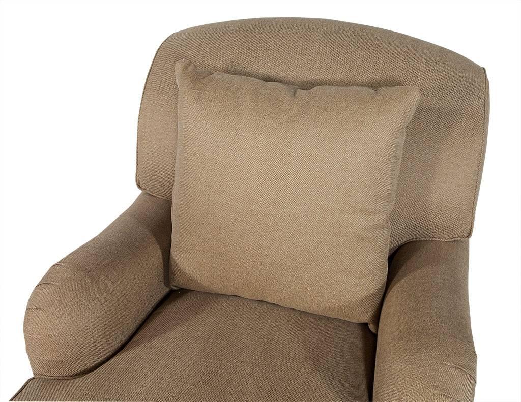 Upholstery American Designer Wyland Velvet Lounge Chair