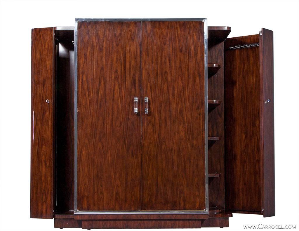 art deco style wardrobe