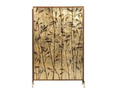 Antonio Ferretti Italian Illustrated Gold Leaf Armoire