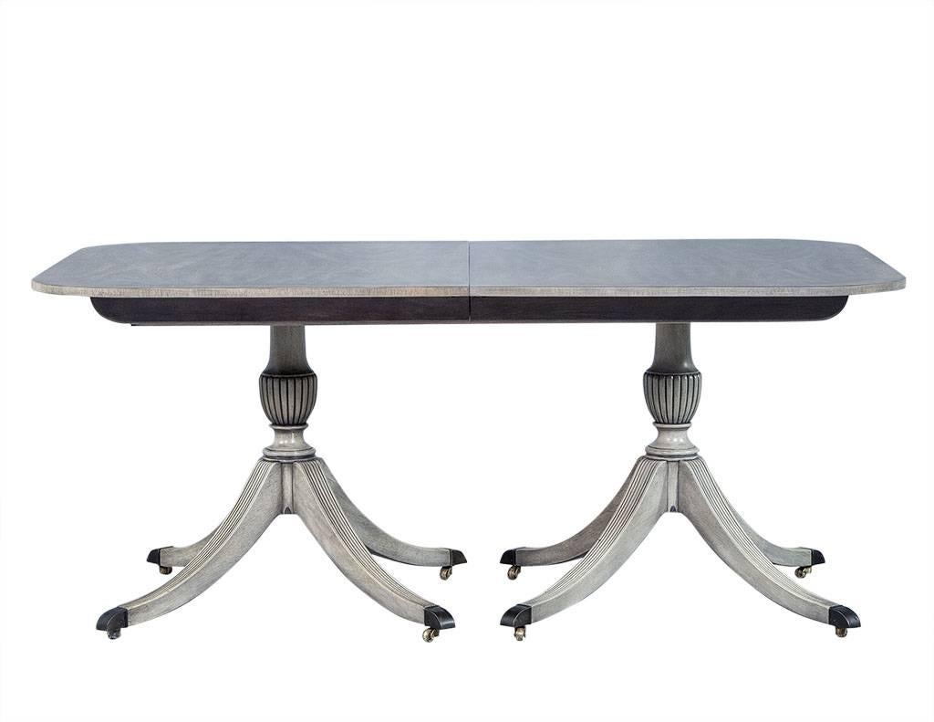 dove grey dining table