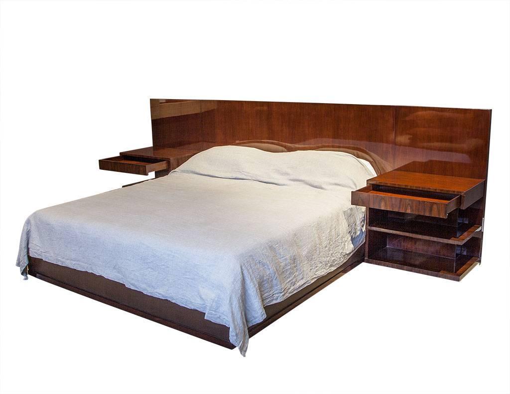 Art Deco Inspired Hollywood King Size Bed At 1stdibs