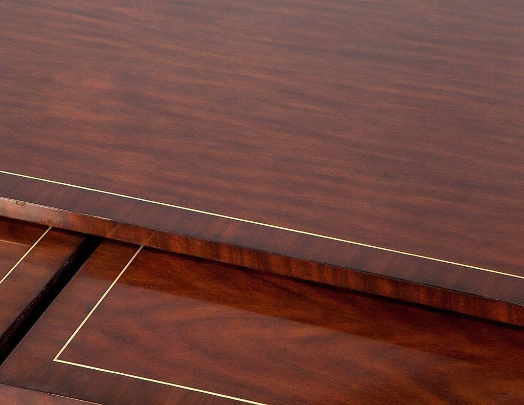 EJ Victor Mahogany Nesting Cocktail Table 1