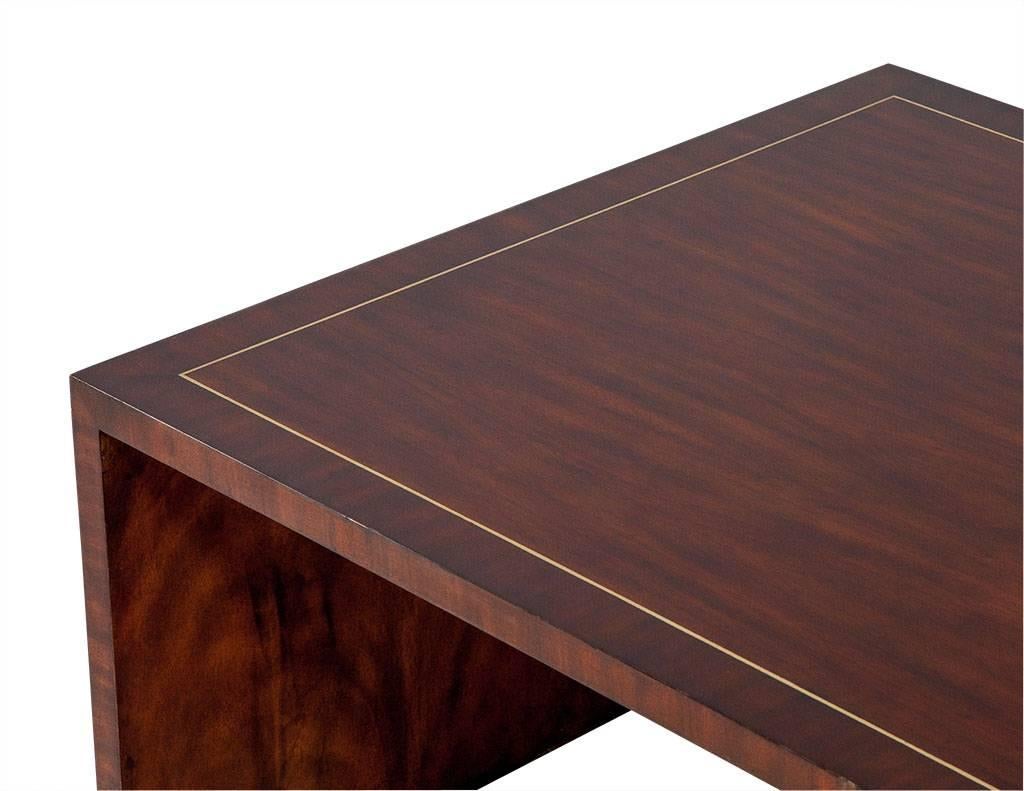 EJ Victor Mahogany Nesting Cocktail Table 2