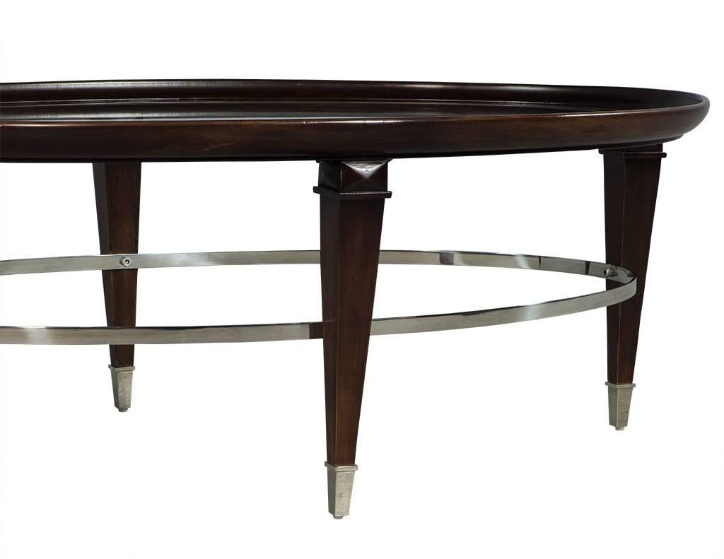 Contemporary Jack Fhillips Knowles Cocktail Table