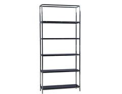 Sleek Stainless Steel Brook Street Etagere