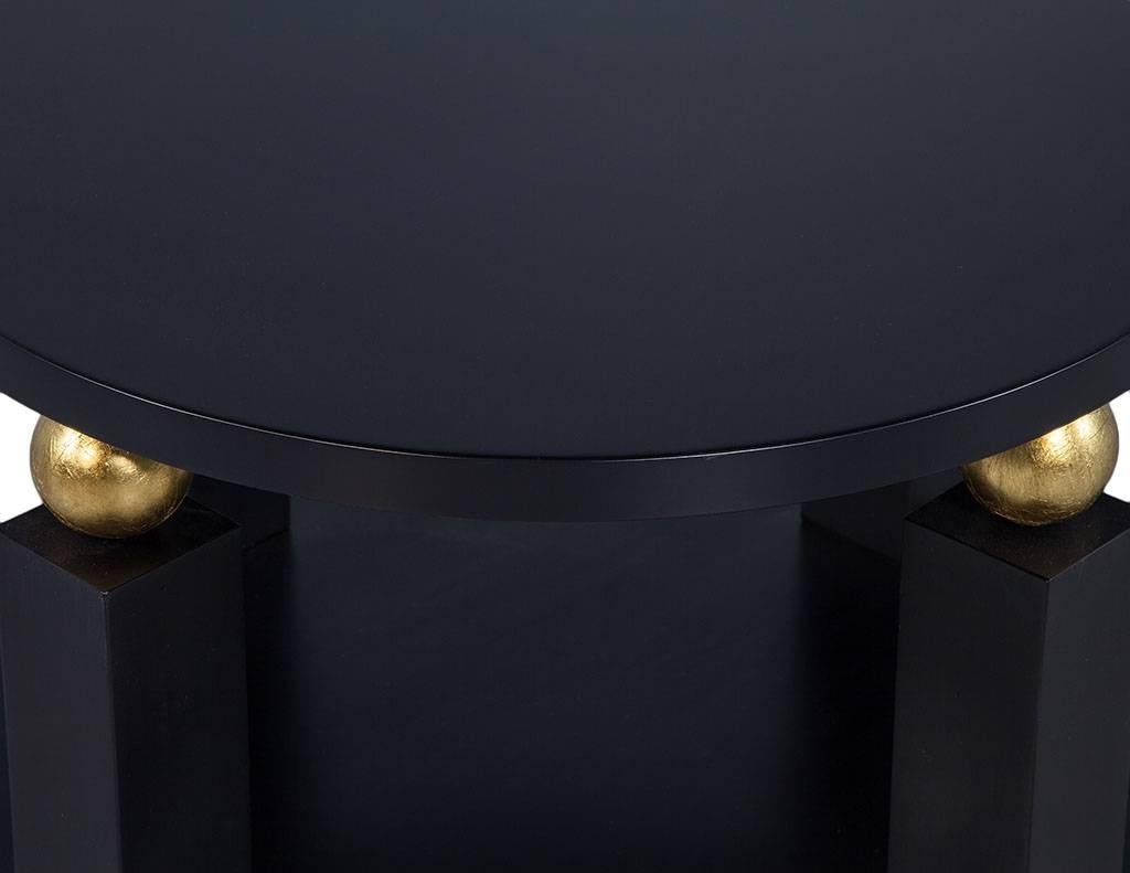 gold end tables