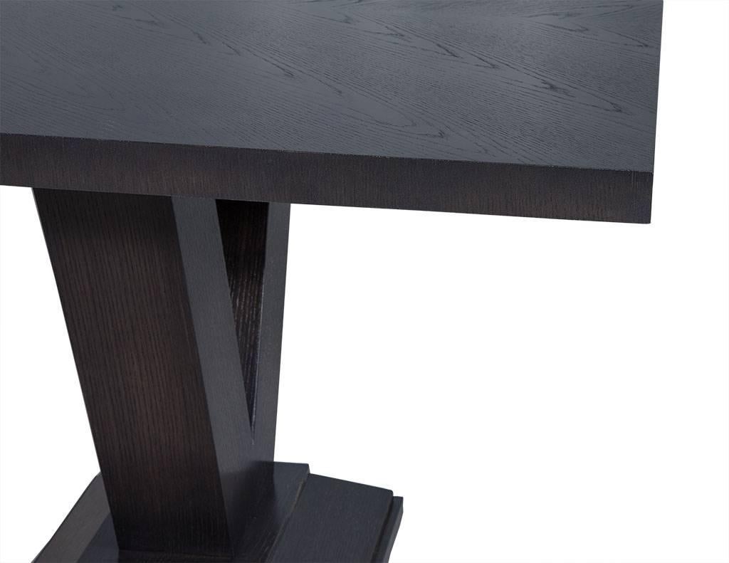 Contemporary Carrocel Custom Pier Dining Table For Sale