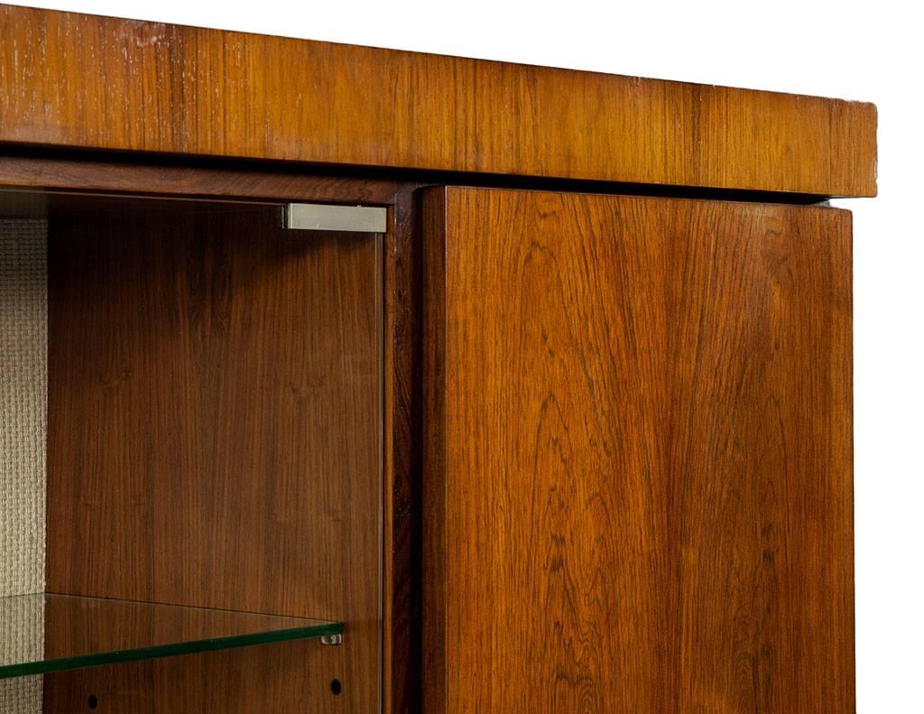 French, Mid-Century Modern Rosewood Wall Unit 2