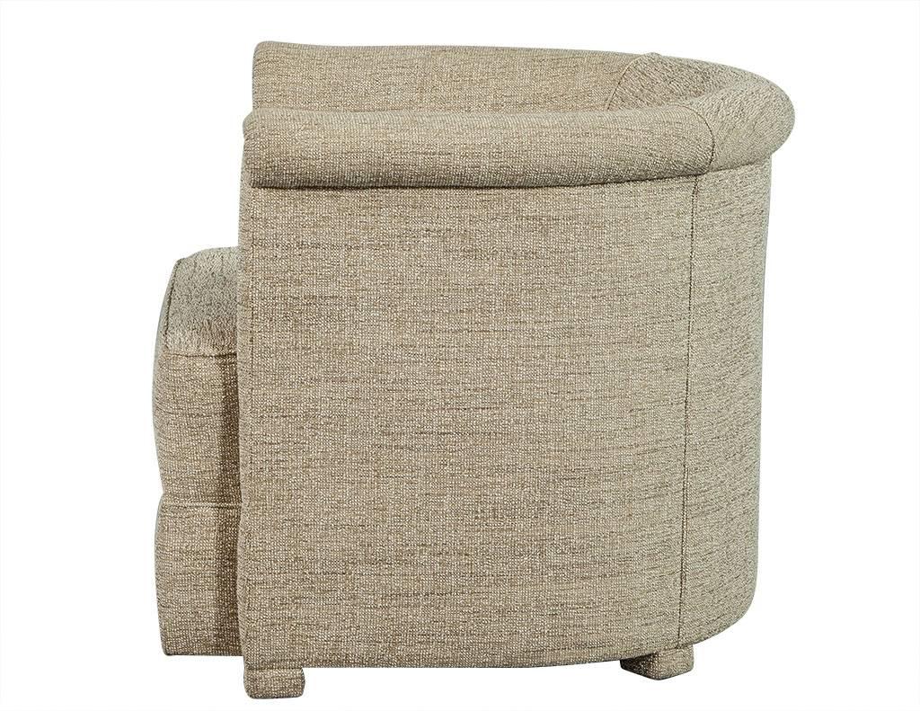 Country Fully Upholstered Classic Tub Chair