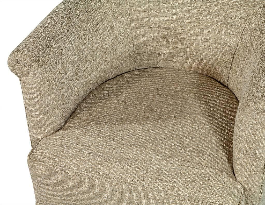 Contemporary Fully Upholstered Classic Tub Chair