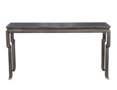Hickory Chair Ceylon Konsole in Grau