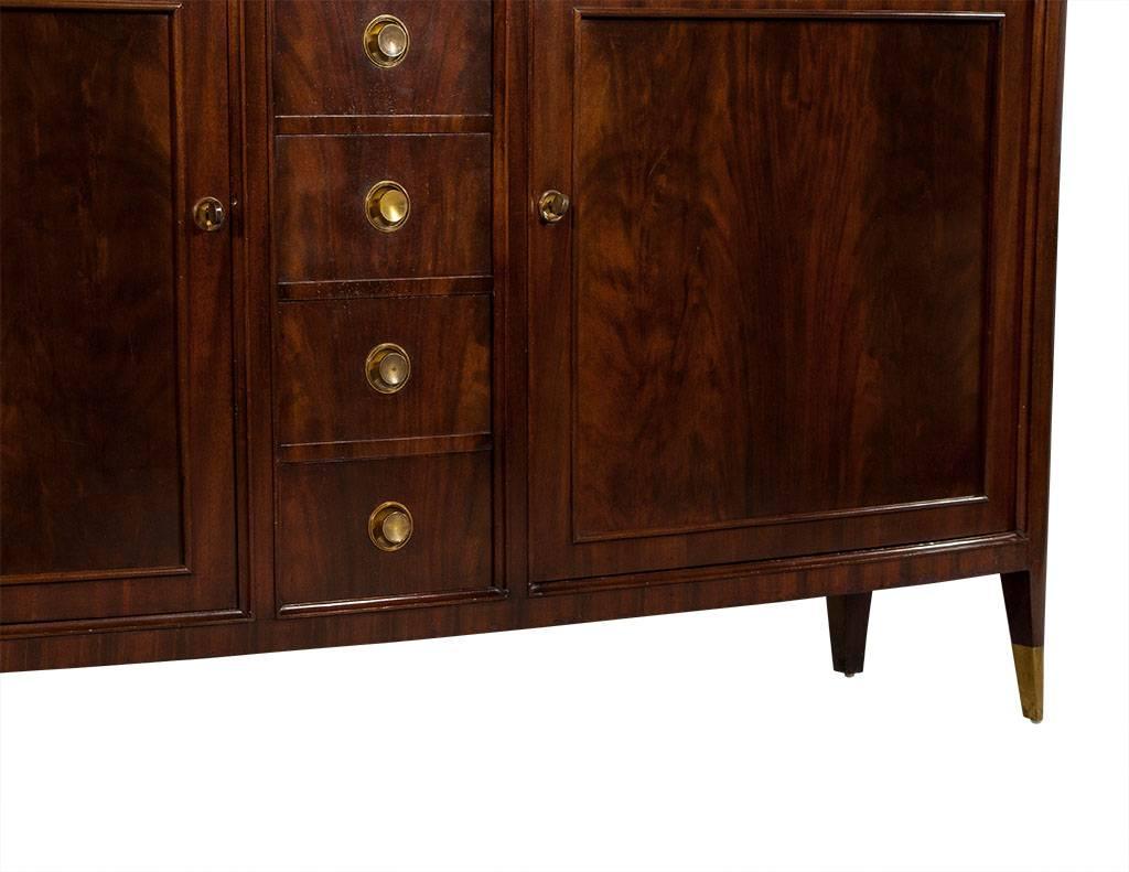 Mid-20th Century French Rosewood Art Deco Buffet, circa 1940