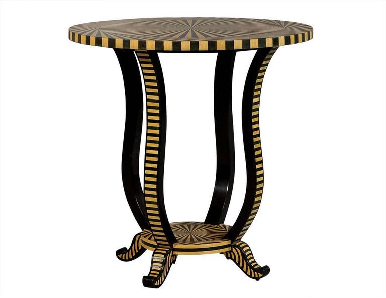 Art Deco Spiral Accent Table at 1stDibs