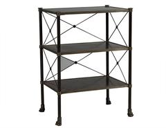 Pair of Empire Accent Tables in Black
