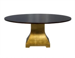 "El Sol De Oro", Flamed Mahogany Dining Table