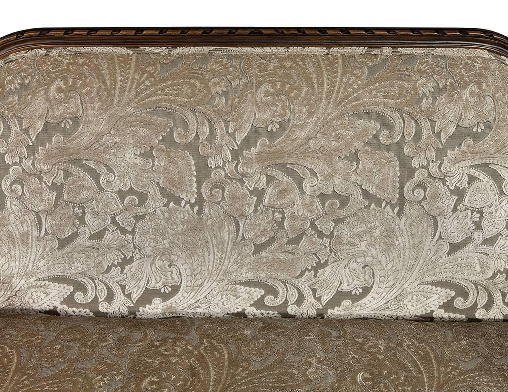 Upholstery Carrocel Custom Louis XVI Velvet Settees