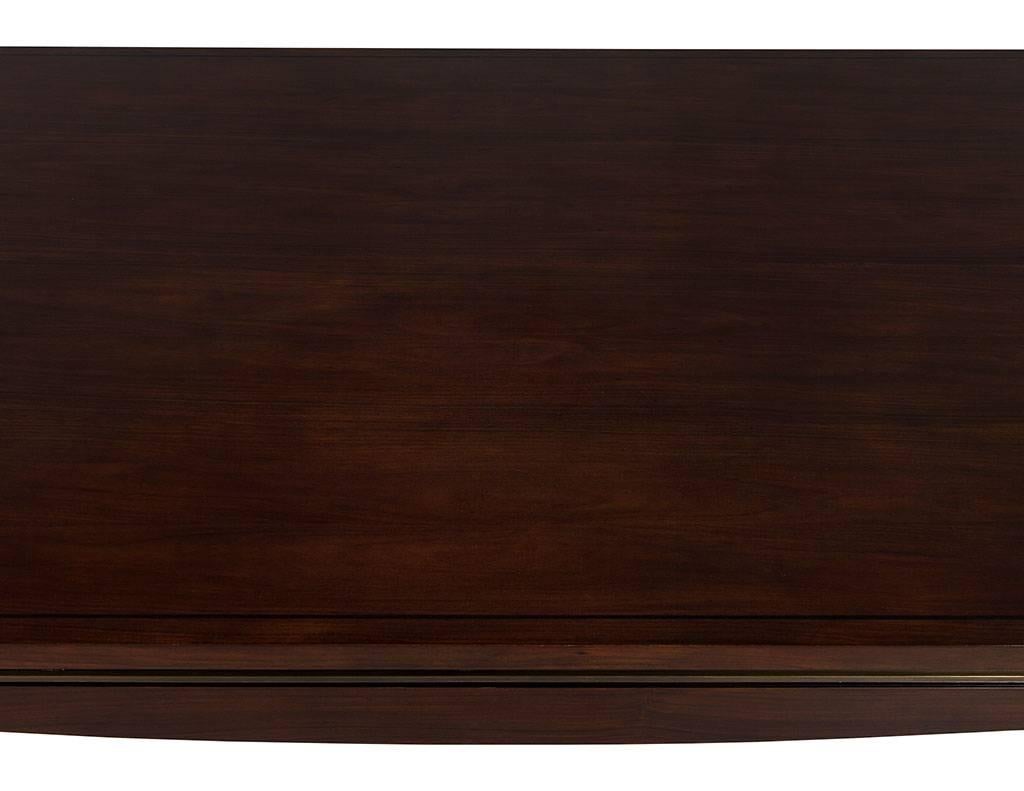 Contemporary Rosewood Art Deco Style Dining Table