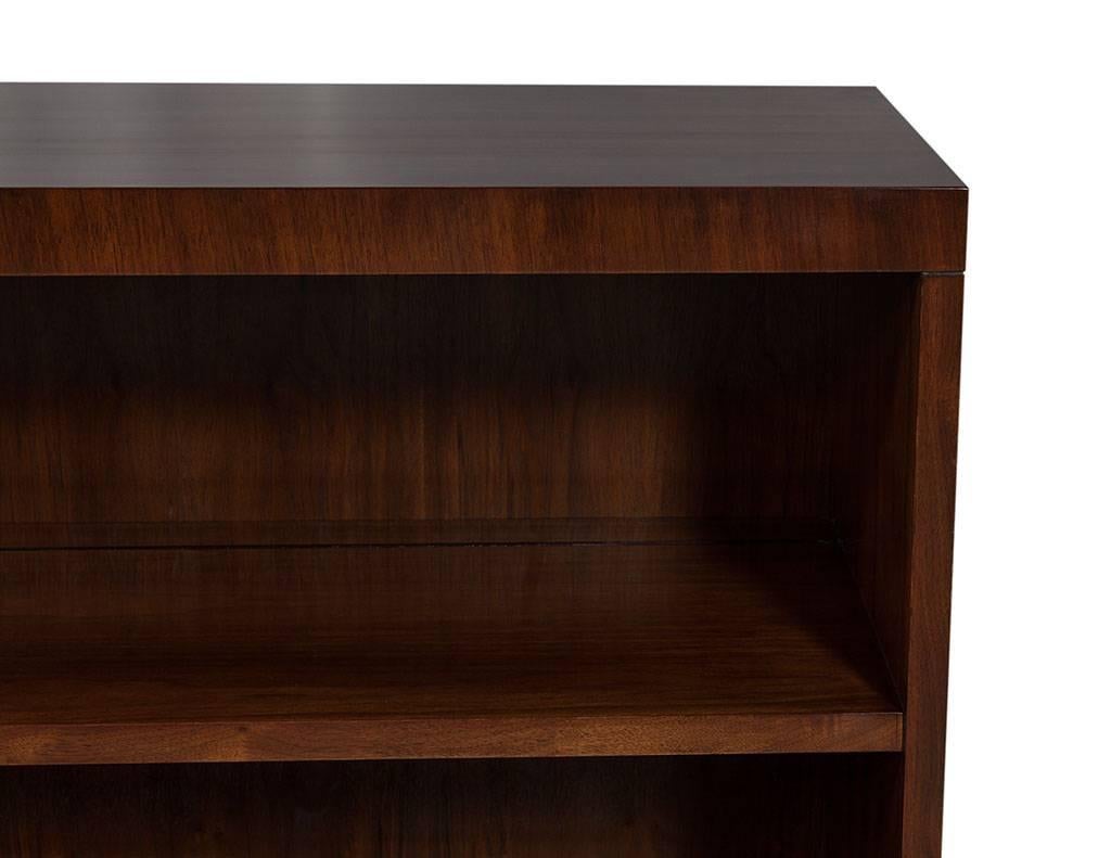 Contemporary Modern Hollywood Rosewood Bookcase Cabinet