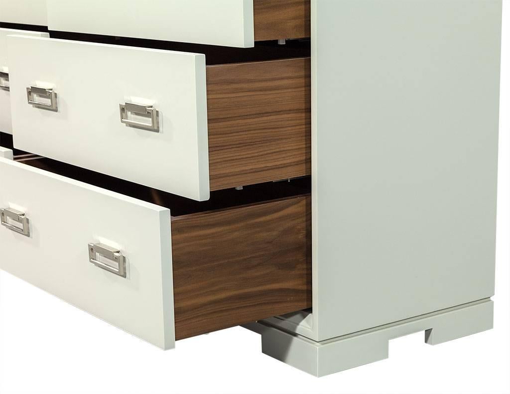 Canadian Carrocel Custom-Made Modern Six-Drawer Dresser